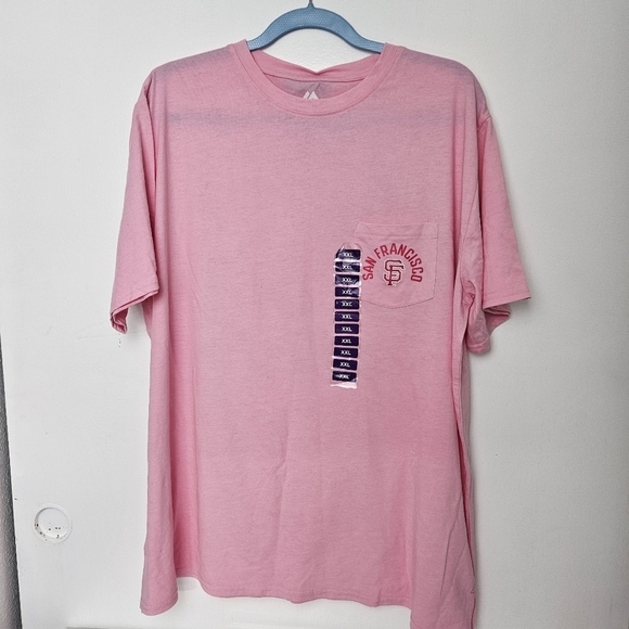 Pink San Francisco giants tshirt floral 2XL - Picture 6 of 11